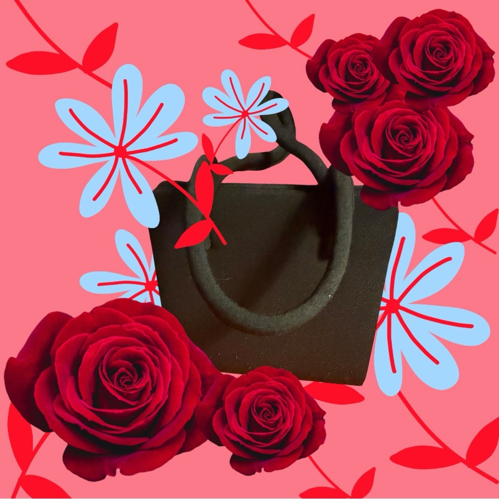 Whiting & Davis Black Mini Bag - Picture 8 of 8